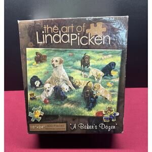 The Art Of Linda Picken 500 Piece Puzzle "A Baker’s Dozen” Puzzles New‎